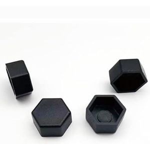 Moeren - Borgmoeren - Zwart - 100 Stuks - M5 M6 M8 M10 M12 M16