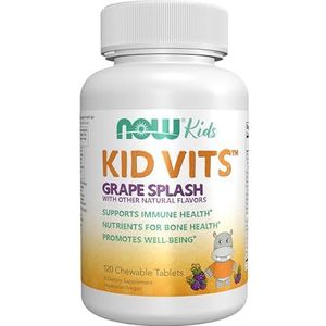 NOW Foods Kid Vits, Grape Splash - 120 Chewables