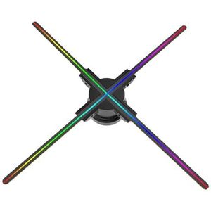 100cm holografische ventilator, 1184LED-licht, wifi-audio-ondersteuning, doe-het-zelf videotekstweergave, reclamelicht, 3D-projector Hoge helderheid