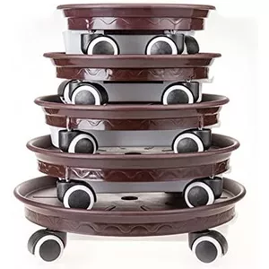 Fantasie Plantenrek - Metalen Plantenrekken - Voor Binnen En Buiten   60*22*60cm   Wit