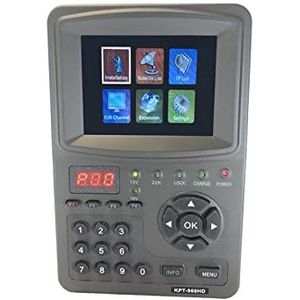 Satellietzoeker KPT-968HD DVB-S2+HEVC H2.65 4K Satellietzoeker Meter Sterzoeker