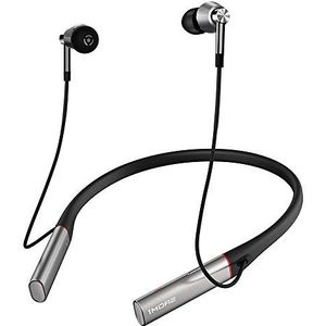 1MORE Triple Driver BT In-Ear Hoofdtelefoon Bluetooth Oortelefoon met Hi-Res LDAC Draadloze Geluidskwaliteit, Milieugeluidsisolatie, Snel opladen, Volumeregelingen met Microfoon - E1001BT Zilver