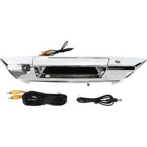 Parkeercamera Voor Hilux 2017 2018 2019 2020 2021 Kofferbak Handvat Backup Camera 150-170° Groothoek Auto Achteruitrijcamera Achteruitrijcamera Parkeercamera(Zilver)