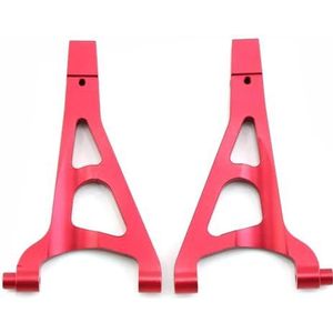 IWBR For Achter Upper Lower Suspension Arm Set 7131 7132R 1/16 Fit for Traxxas Summit E-Revo VXL RC auto Upgrade Onderdelen Accessoires (Size : Front Upper Arm)