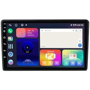 Android 14 Dubbel Din Autoradio Voor Volkswagen Touareg 2002-2010 Hoofdunit 9""IPS Touchscreen Multimediaspeler Ondersteuning Carplay Bluetooth GPS RDS(H 4Core 1+32G)