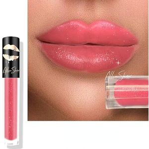 INTEROOKIE Matte Lip Glaze Bling matte Lip Color Lipstick Crystal Diamond Fine Glitter (206)
