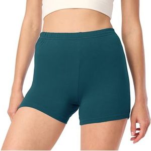 Merry Style Dames Viscose Shorts Korte Broek MS10-391 (Smaragd Groen, S)