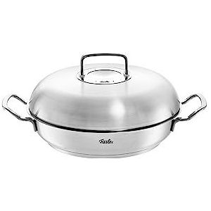 Fissler Original-Profi Collection 2022 Braadpan met High Dome RVS Deksel, 28cm