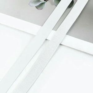 10/20 Meter 6mm-25mm Nylon Elastische Banden Voor Bh-bandjes Rubberen Band Webbing Schouderband DIY Kledingdecoratie Naai Accessoires-Wit-12mm-10 Meter
