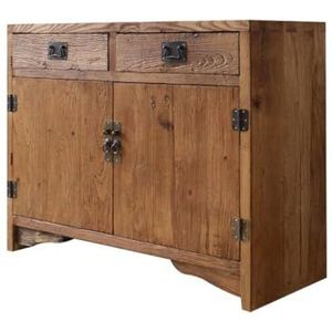 Consolekast Dressoir Opbergkast Schoenenkast Chinese Muur Zijkast Woonkamer Opbergkast Theekast Keuken Servies Opbergkast Buffetopbergkast (Size : S80cm)