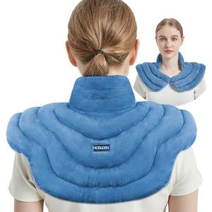 MORLIDEN Magnetronverwarmingskussen voor nek en schouders, magnetronverwarmingspads nekwarmer wrap voor pijnverlichting