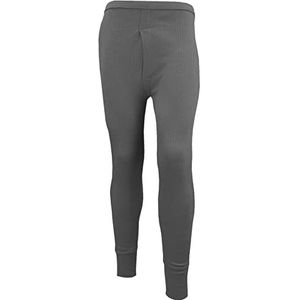 989Zé ENZO Thermische broek voor heren, lange onderbroek, broek, ondergoed, ski, winterwarmer, stretchbroek, Grijs, XL