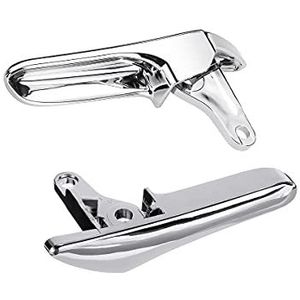 Crepundia Vervangende trekgrepen voor autodeuren, auto-interieur binnendeurklinkafdekking trim deur-pull handvat geschikt voor Mercedes voor Benz S211 W211 W219 2003-2009 (links rechts)