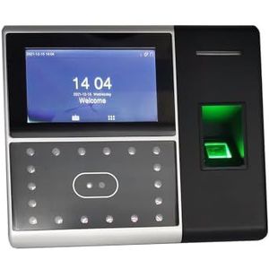 Tijdklok, Iface302 Tcp/IP biometrisch gezichtsregistratiesysteem Vingerafdruk aanwezigheidsbeheer van medewerkers Elektronisch tijdklokapparaat voor kleine bedrijven en kantoren