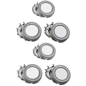 3/6 stuks vervangende scheerkoppen voor SH50 Series 5000 S5085 S5050 S5000 S5010 S5380 S5570 S5212 S5230 S5272 scheermesjes (6 stuks)