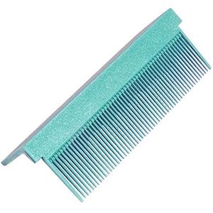 Kapper Straightening kam Attachment Fit Hair Straightening Flat Iron V Type Groen