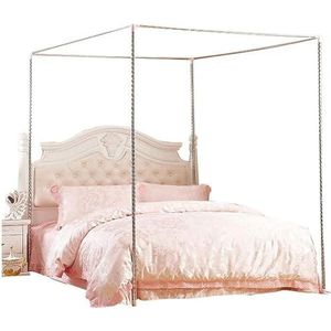 TAIYANYU Hemelbed Muggennethouder vier hoekbed, bedluifel, baldakijn frame frame frame voor Twin/Full/Queen/California King/King Size/California King,32 mm, 180 x 200 cm