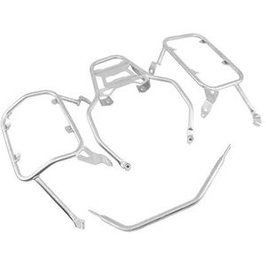 Motorfiets Bagagedrager Voor BMW F750GS F850GS Voor ADV F800GS 2018-2024 Motorfiets Zadeltas Bagagebox Beugel Moto Zijkofferrek Motorcylce Bagagerek(Silver One Set1)
