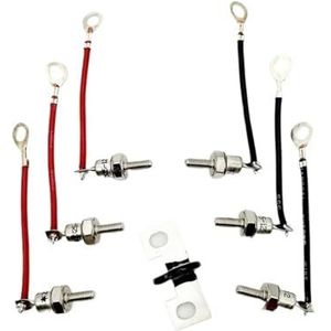 Generator Gelijkrichter Accessoires RSK1001 RSK2001 RSK5001 RSK6001 Diode Varistor Set ZX25A ZX40A ZX70A-12(Grijs)