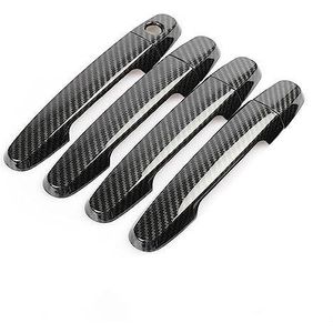 Automotive Buitendeurgreep Koolstof Voor Vezel autodeurgreephoes voor carrosseriedelen, Voor Toyota Hilux VIGO 2005-2014(‎1)