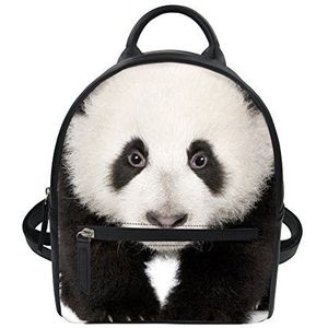 Dieren Pug Panda Tijger Luipaard Hond Jongens Meisjes Casual School Schoudertas Rugzak PU