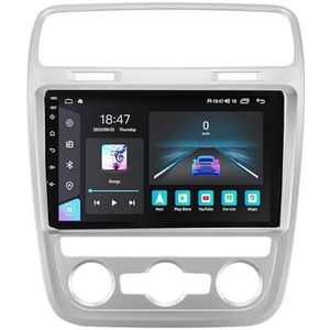 Android 14 GPS Navigation Stereo voor VW Volkswagen Scirocco 2014-2017 9 Inch 2 Din Car Stereo Radio met CarPlay AHD Omgekeerd beeld Bedieningselementen op het stuur Bluetooth(A1 1G+32G)