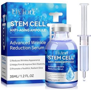 Stamcelserum voor gezicht en lichaam, microneedling serum anti-aging ampul voor rimpelvermindering en verstrakking van de huid, hydraterende gezichtessence voor gebruik met en zonder micro-needling