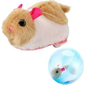Hamster Running Ball Speelgoed Grappige Peuters Kruipen Roll Bal Rolling Kat Plagen Speelgoed Blauwe Bal