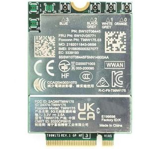 T99W175 4G 5G WWAN Module 5G PCIe Netwerken Module Voor T14S X13 X1 Laptops