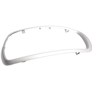 Geschikt for Peugeot 207 Instrument Dashboard Luchtrooster Trim Frame Zilver Air