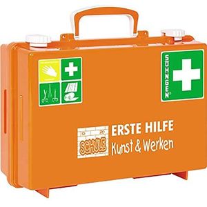 EHBO-Koffer - Rood - Aluminium - Inclusief Kinderverbandpakjes