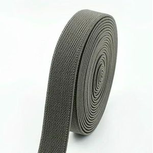 2-10 meter 20 mm naai-elastieken ondergoedband rubberen band zachte huid broek stretch lint tapes DIY kledingaccessoires-grijs-20 mm-5 meter