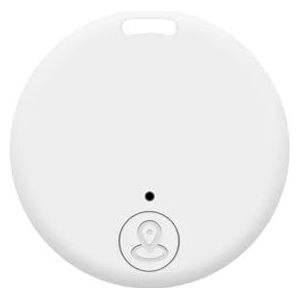 Bluetooth 5.0 Mini GPS Tracker Anti-Verlies Apparaat Huisdier Kinderen Sleutels Portemonnee Tracking for Smart Finder Locator Accessoires(White)