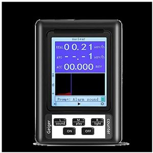Geigerteller, BR-6 Geiger teller nucleaire stralingsdetector persoonlijke dosimeter röntgenfoto bèta gamma tester detector radioactiviteitsdetector(BR-9B)