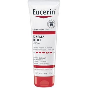 Eucerin Eczeemverlichtende crème, volledige bodylotion voor eczeemgevoelige huid, hydraterende eczeemcrème, lichaam