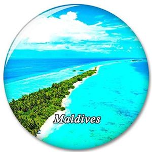 Maldiven Koelkastmagneten Decoratieve Magneet Flesopener Toerist Stad Reizen Souvenir Collectie Gift Sterke Koelkast Sticker