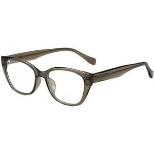 moomoobird Vierkante anti-blauw licht bril TR90 kattenoog montuur voor dames en heren unisex, Groen Met Helder