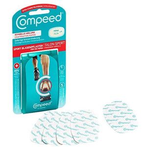 Compeed - Lot van 5 - Pansements voor Blaren - Transparant - Medium