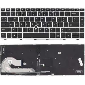 Laptoptoetsenbord voor HP voor EliteBook 745 G5 840 846 G6 met achtergrondverlichting/met muisjoystick