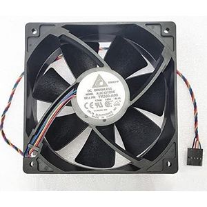 LMNCBVYA Oplossing voor CPU en chassis AUC1212DE 120mm 4-draads ventilator - 12V 1.00A