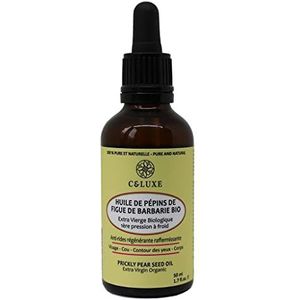 Biologische vijgolie, 100% pure biologische extra vierge, eerste koude persing, anti veroudering anti rimpel (50 ml)