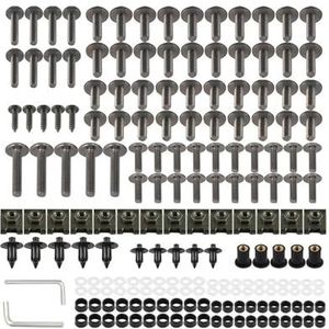 Bouten Schroef 195Stenen M5 M6 Schroeven Motorfiets Bouten Schroeven Eerlijke Bout Voor YZF R1 R15 R25 R3 R6 R125 R15 R25(GRIJS)