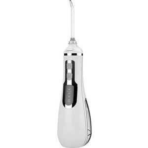 Draagbare Monddouche Tandheelkundige Waterflosser Draadloze Tandheelkundige Monddouche Jet 4 Modus Waterdicht for Tandenreiniger (Color : White)