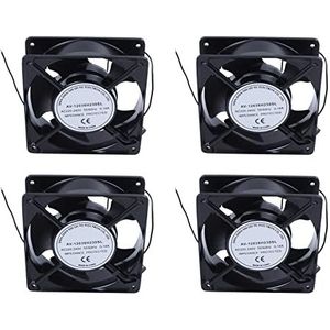 Fegtrtyoa 4 x AC 220 V-240 V 0,14 A borstelloze ventilator 120 x 120 x 38 mm