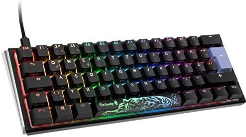 Ducky One 3 Classic - Gaming Toetsenbord - Zwart - Mini - RGB LED - MX-Speed-Silver