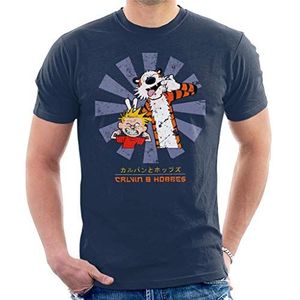 Cloud City 7 Calvin en Hobbes Retro Japans Heren T-shirt