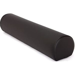TAOline kierol driekwart rond, maat M, hoogte 13 cm, opslaghulp klein, opslagrol voor massage/therapie. zwart