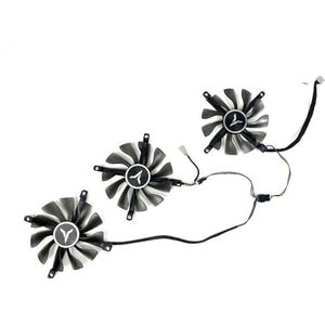 Koelventilator 85mm 4pin 6pin GAA8S2U vervanging RTX3060 RX6600XT GPU-ventilator voor YESTON voor GeForce RTX 3060 Ti RX6700XT 590 5600(4pin)