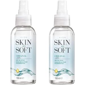 Avon - Skin So Soft Original - Droge Olie Bodyspray - 2 x 150 ml