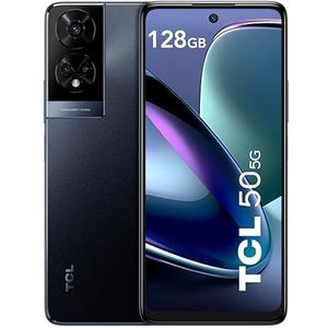Tcl - 50 5g - Mobiele Telefoon - Zwart - 8gb/128gb